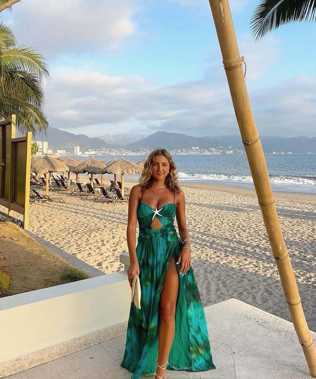 Tropical Emerald Dress