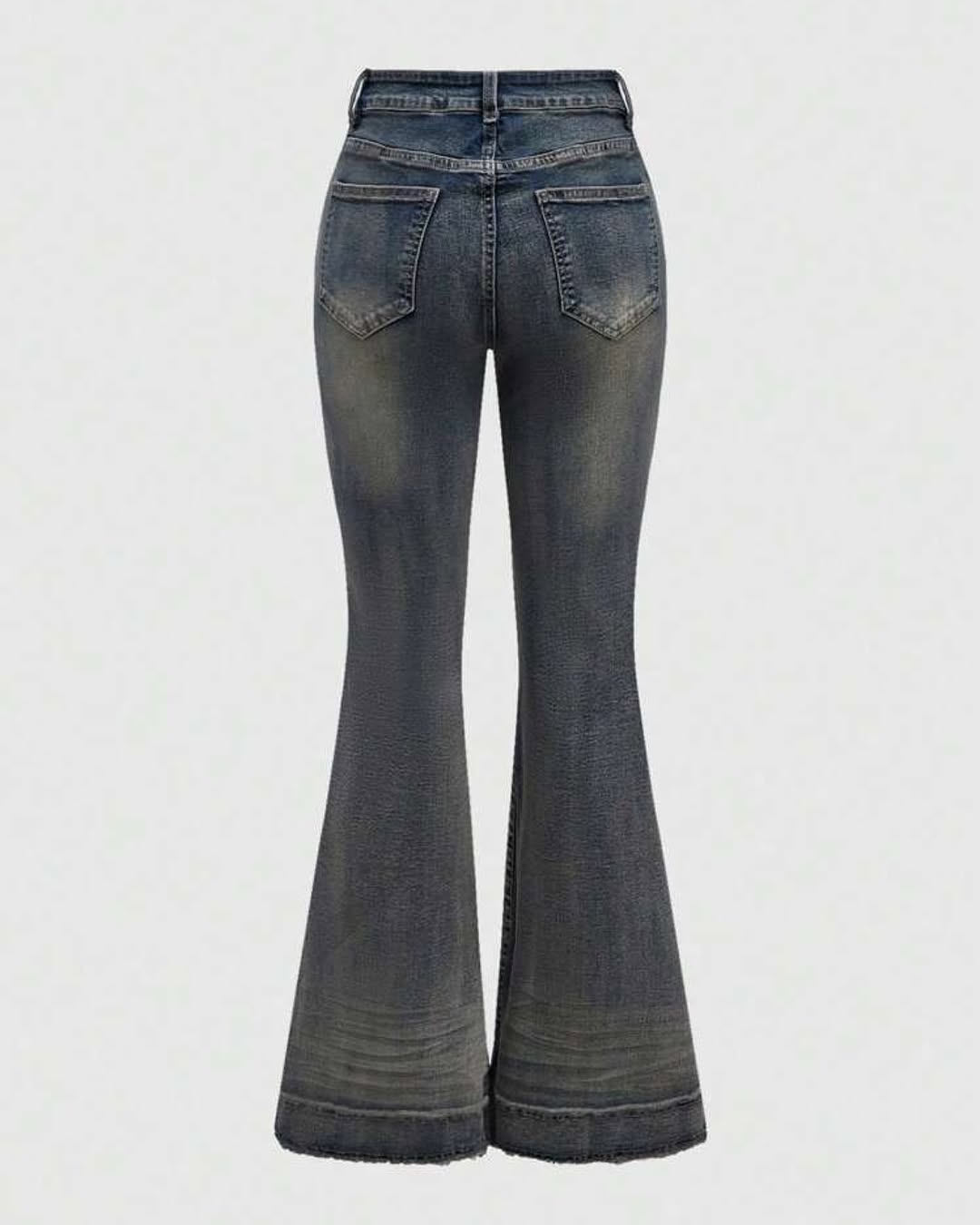 Distressed Flared Jeans