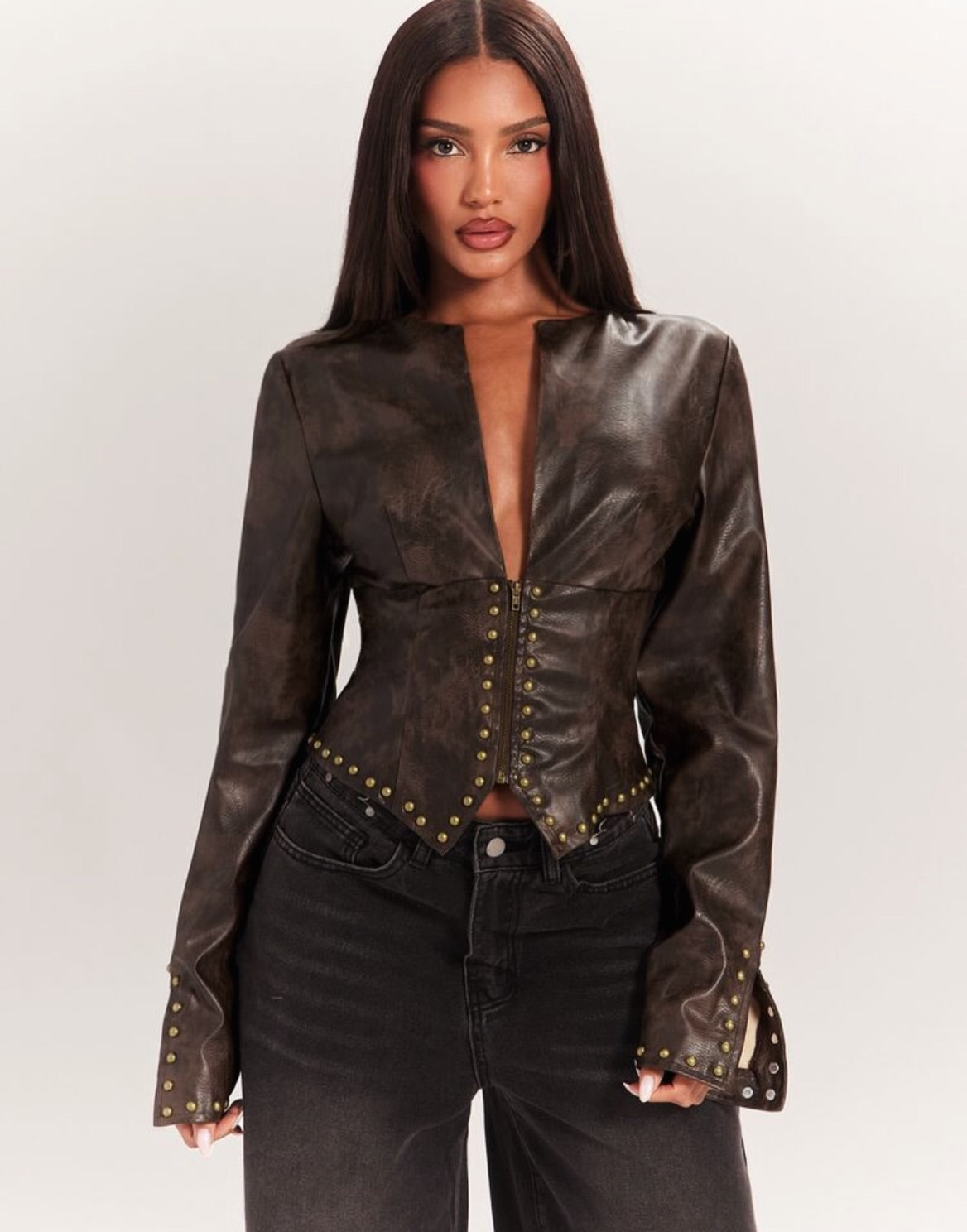 Brown Leather jacket
