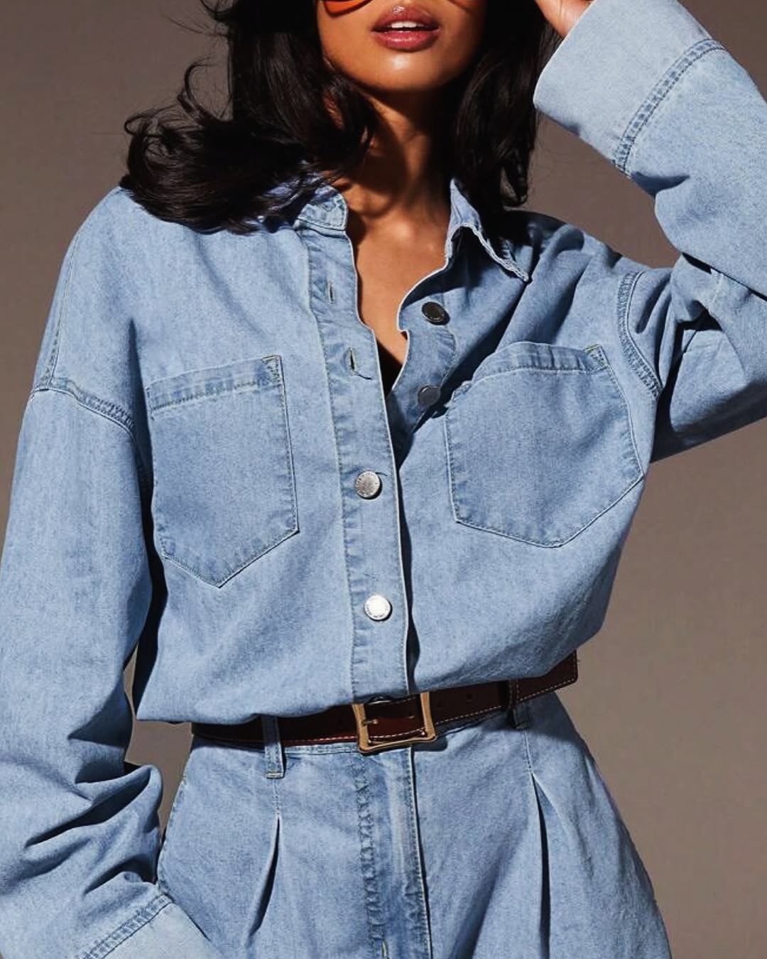 1 BEST SELLER Denim Jumpsuit