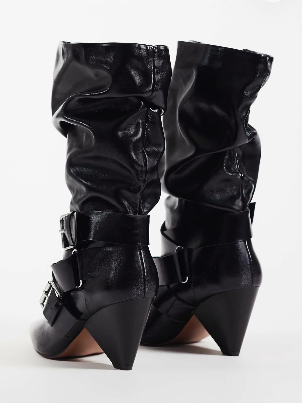 .NEW Buckled Boots