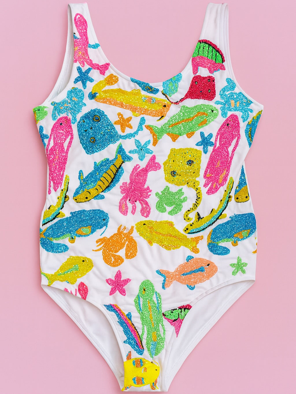Z🐠 NEW Embellished Océan One-Piece