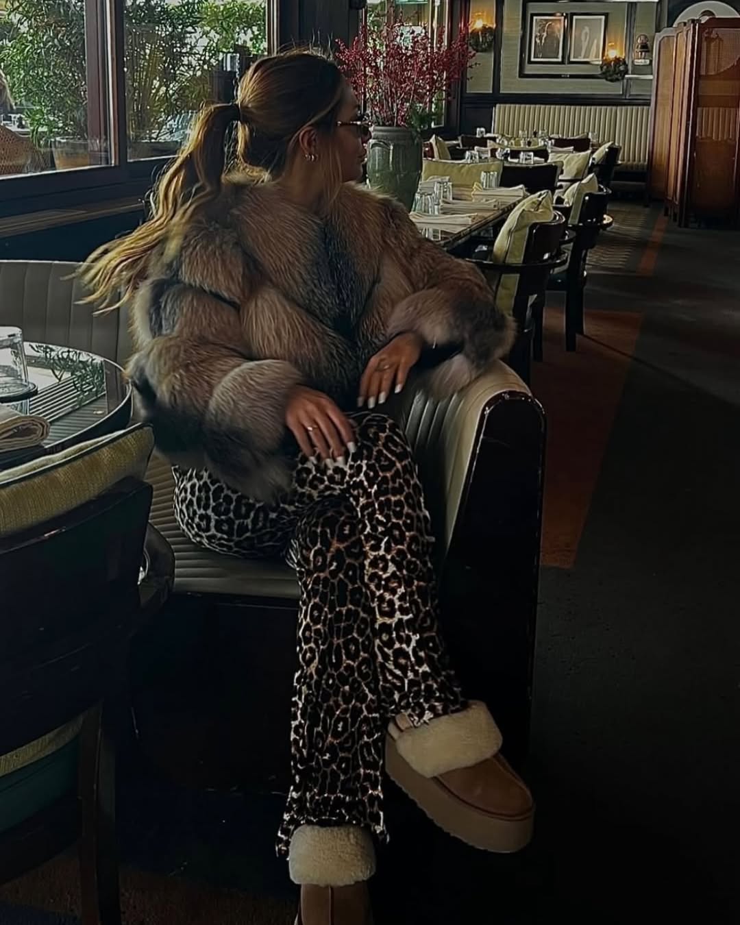 معطف فرو الثعلب