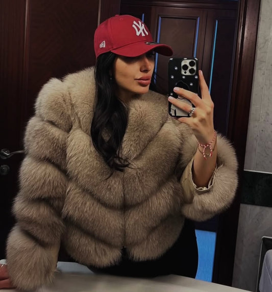 .⚜️Fox Fur Coat