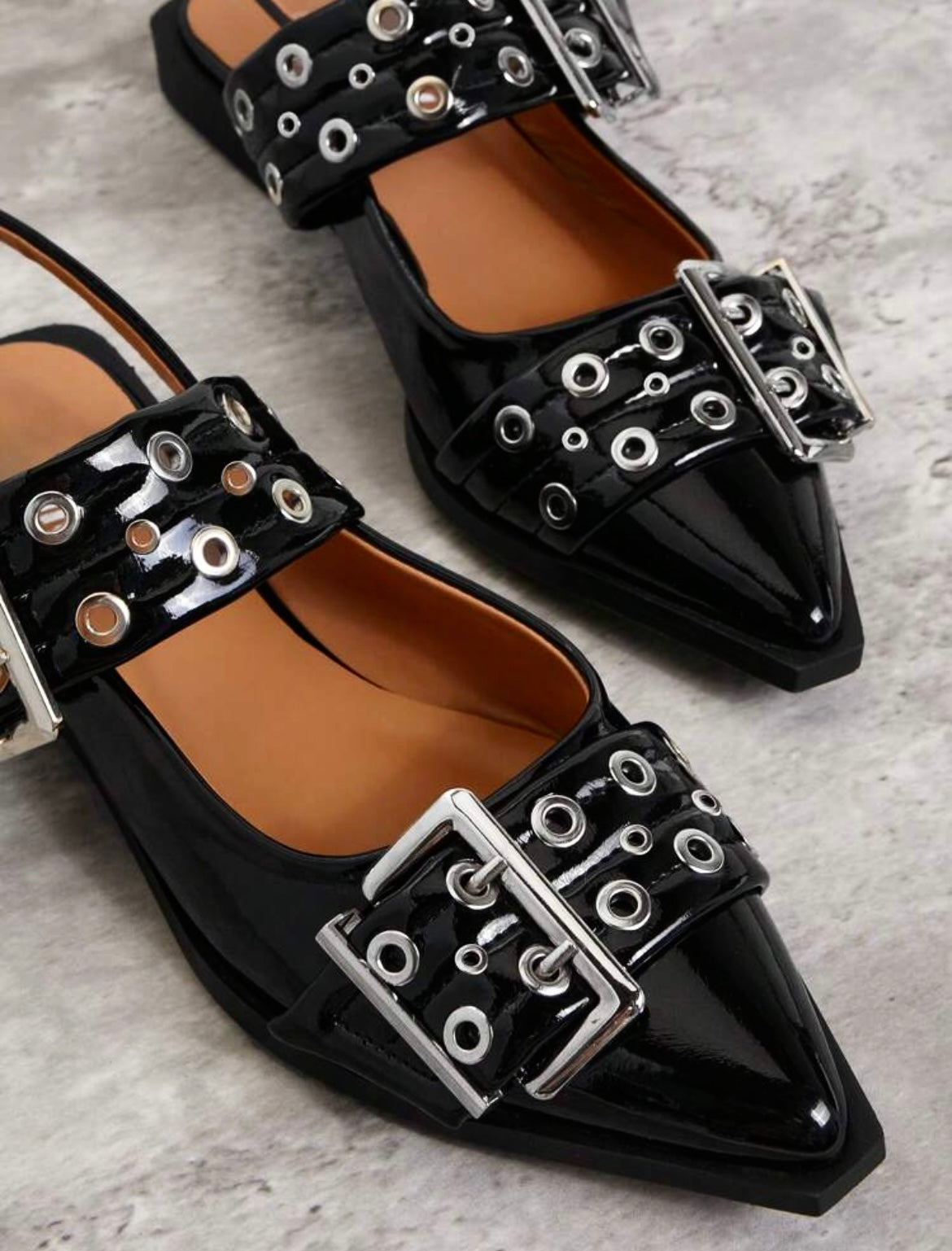 Black Straps Sandals