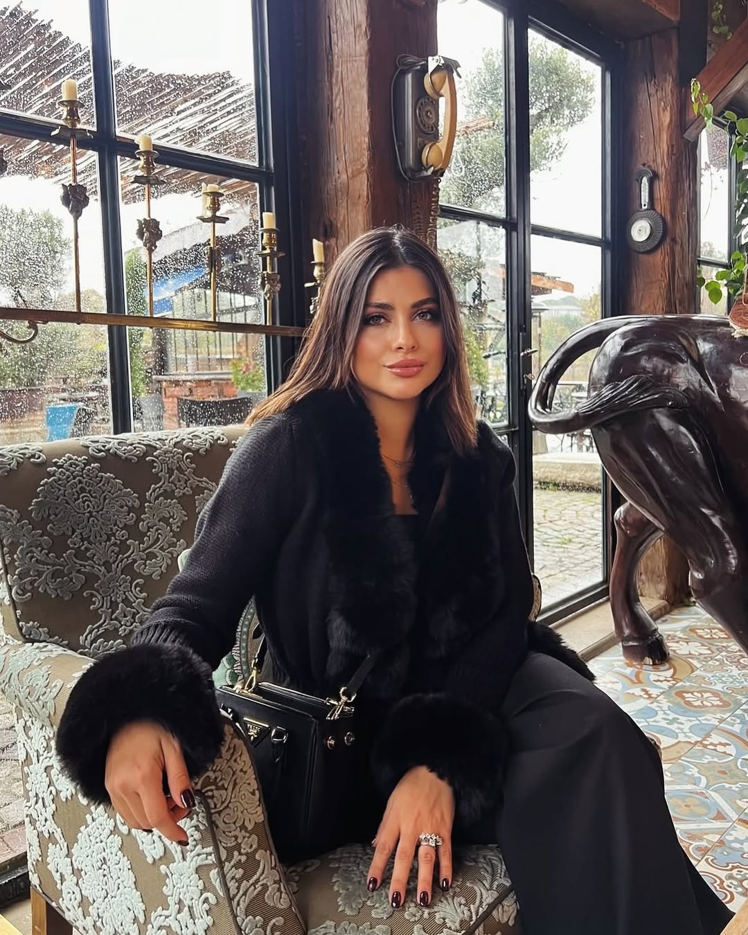 .⚜️Fox Fur Cardigan