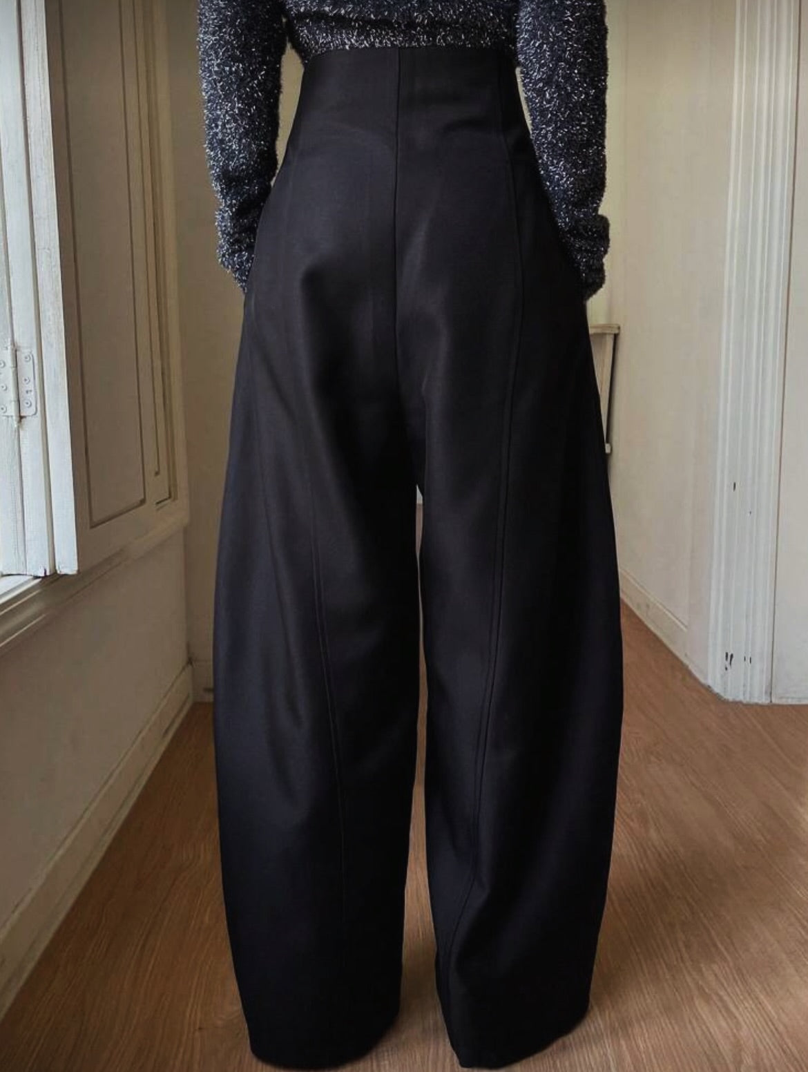 .NEW Black High Waisted Pants