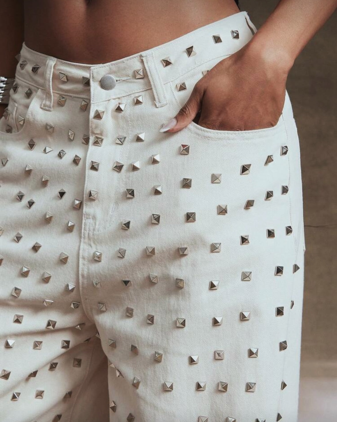 .NEW Studded Pants