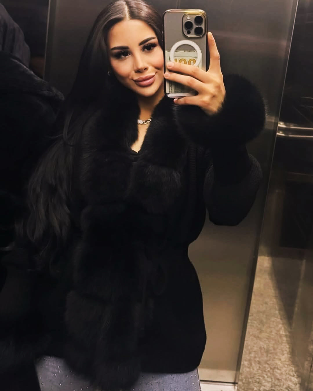 .⚜️Fox Fur Cardigan