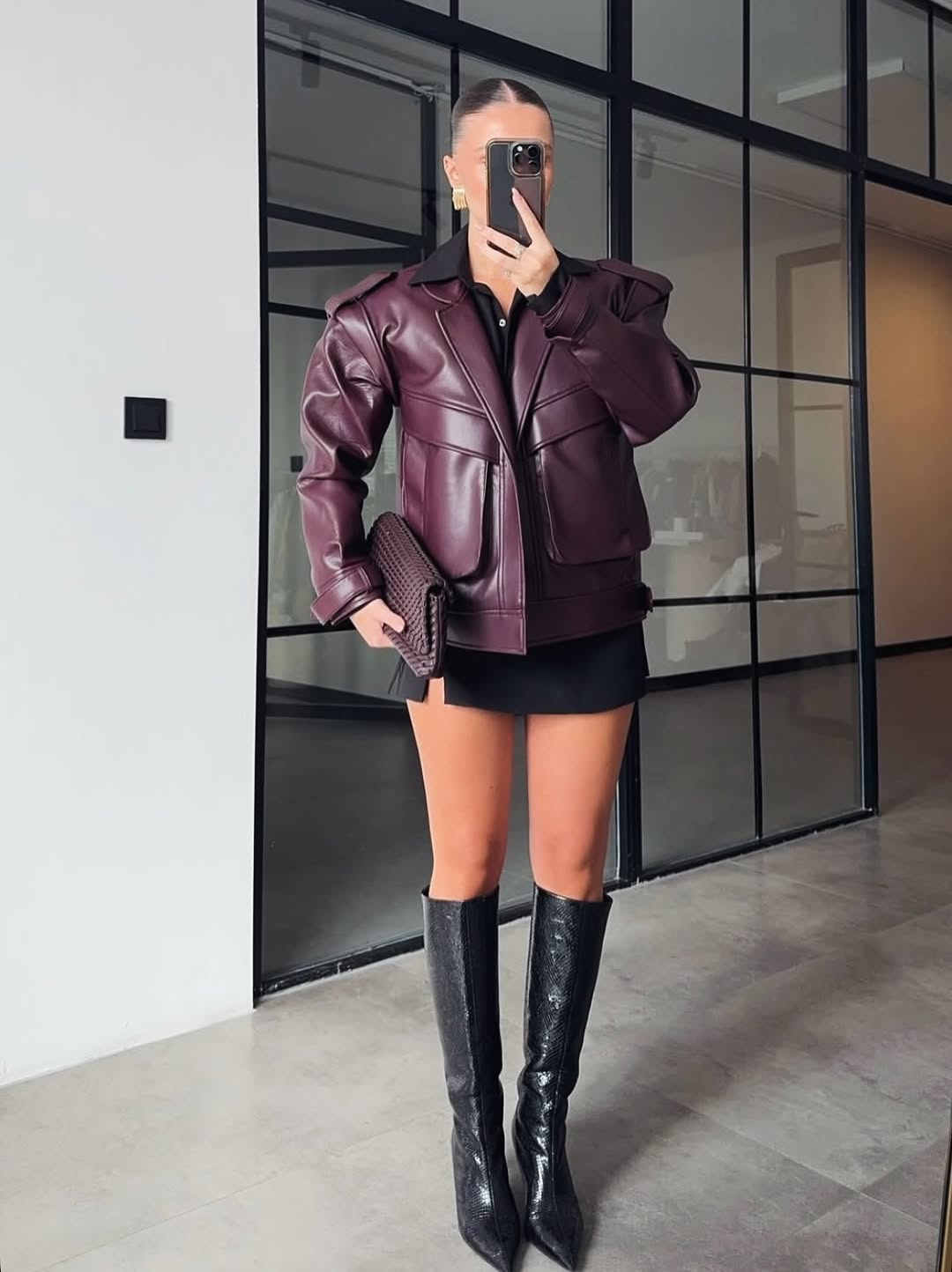 Genuine Oversized Leather Jacket