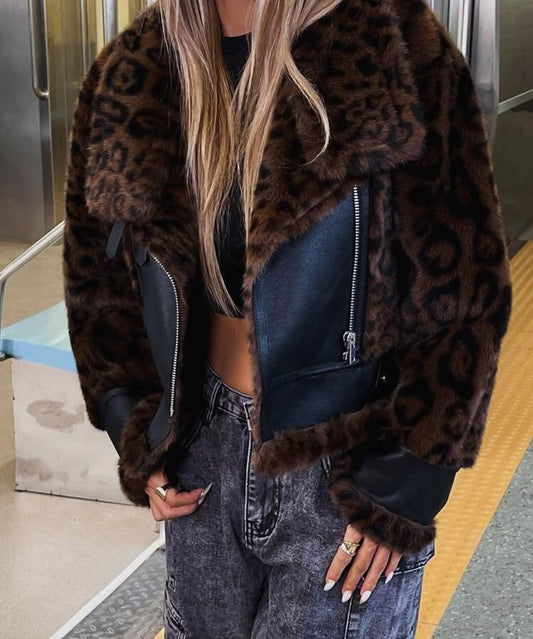 .NEW Leopard Jacket