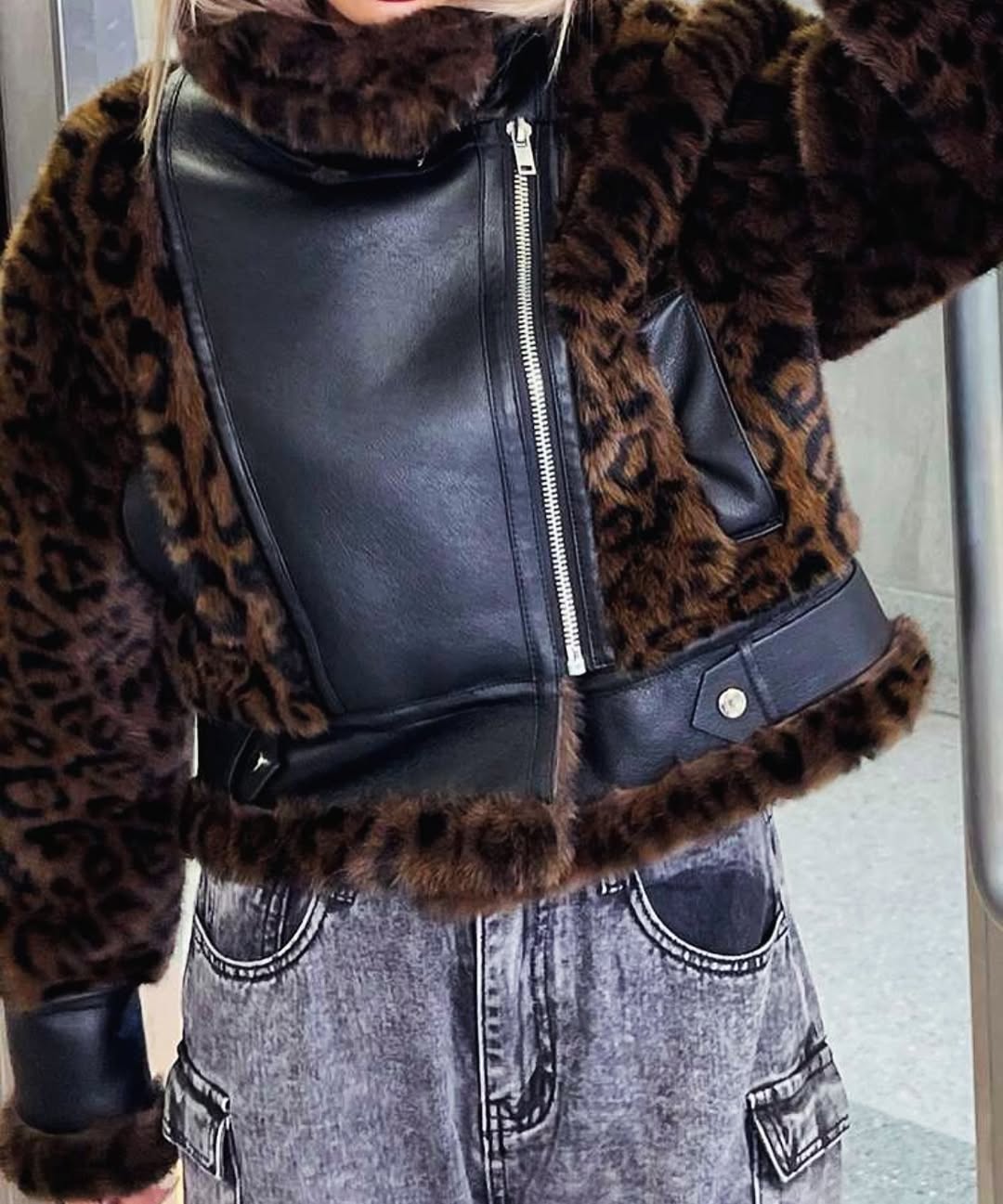 .NEW Leopard Jacket