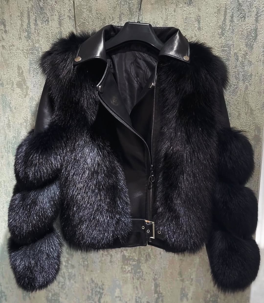 .⚜️Genuine Leather/Fox Jacket