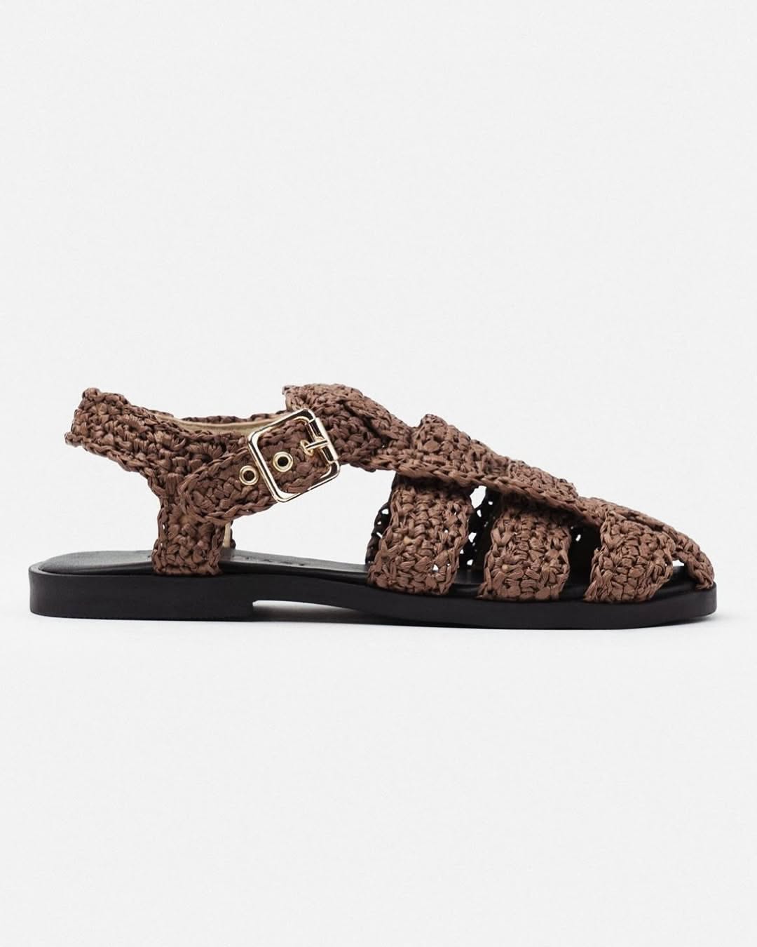 Ramona Straw Knit Sandals