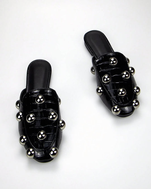 Studded Mules