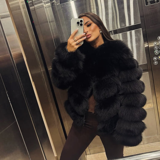 .⚜️Fox Fur Coat