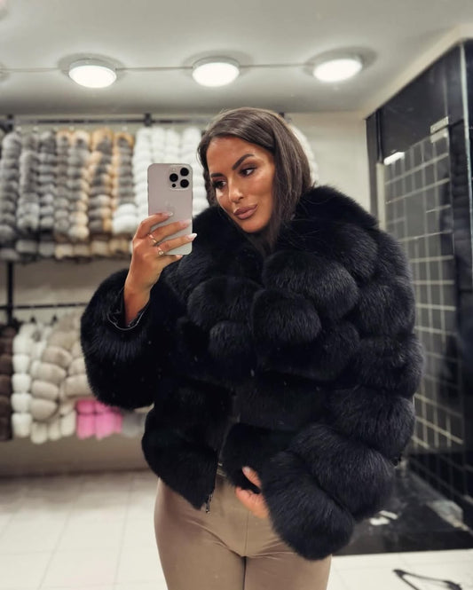 .⚜️Fox Fur Coat