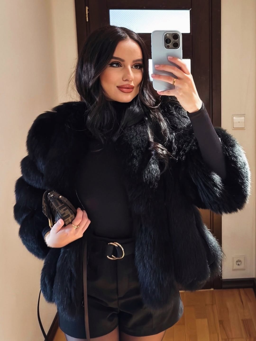 .NEW⚜️Fox Fur Coat