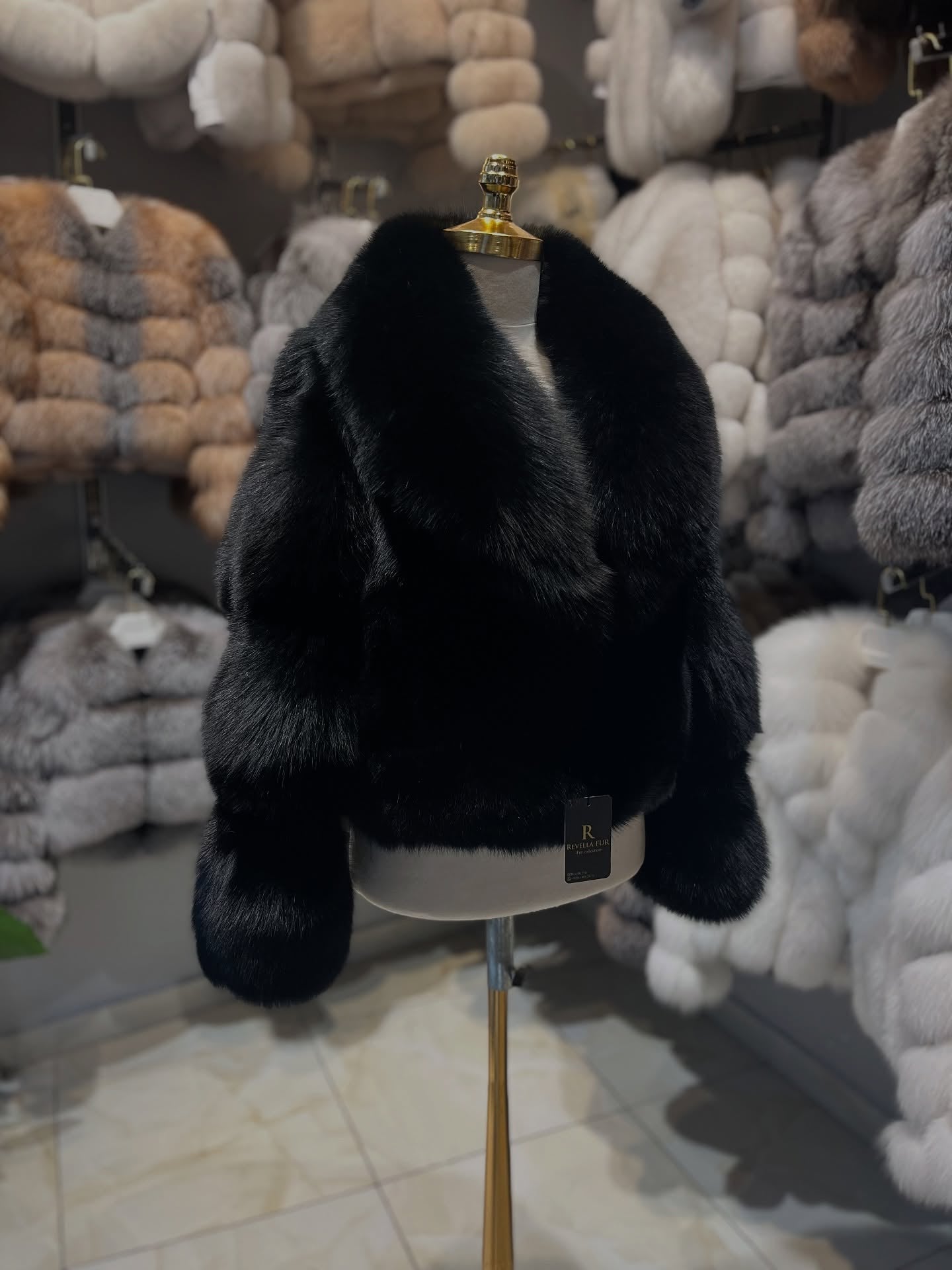 .NEW⚜️RV Fox Fur Coat