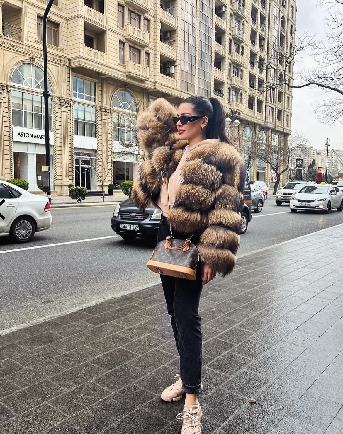 .NEW⚜️Classic Fox Fur Coat