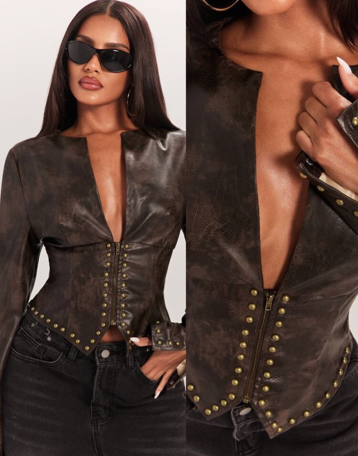 Brown Leather jacket