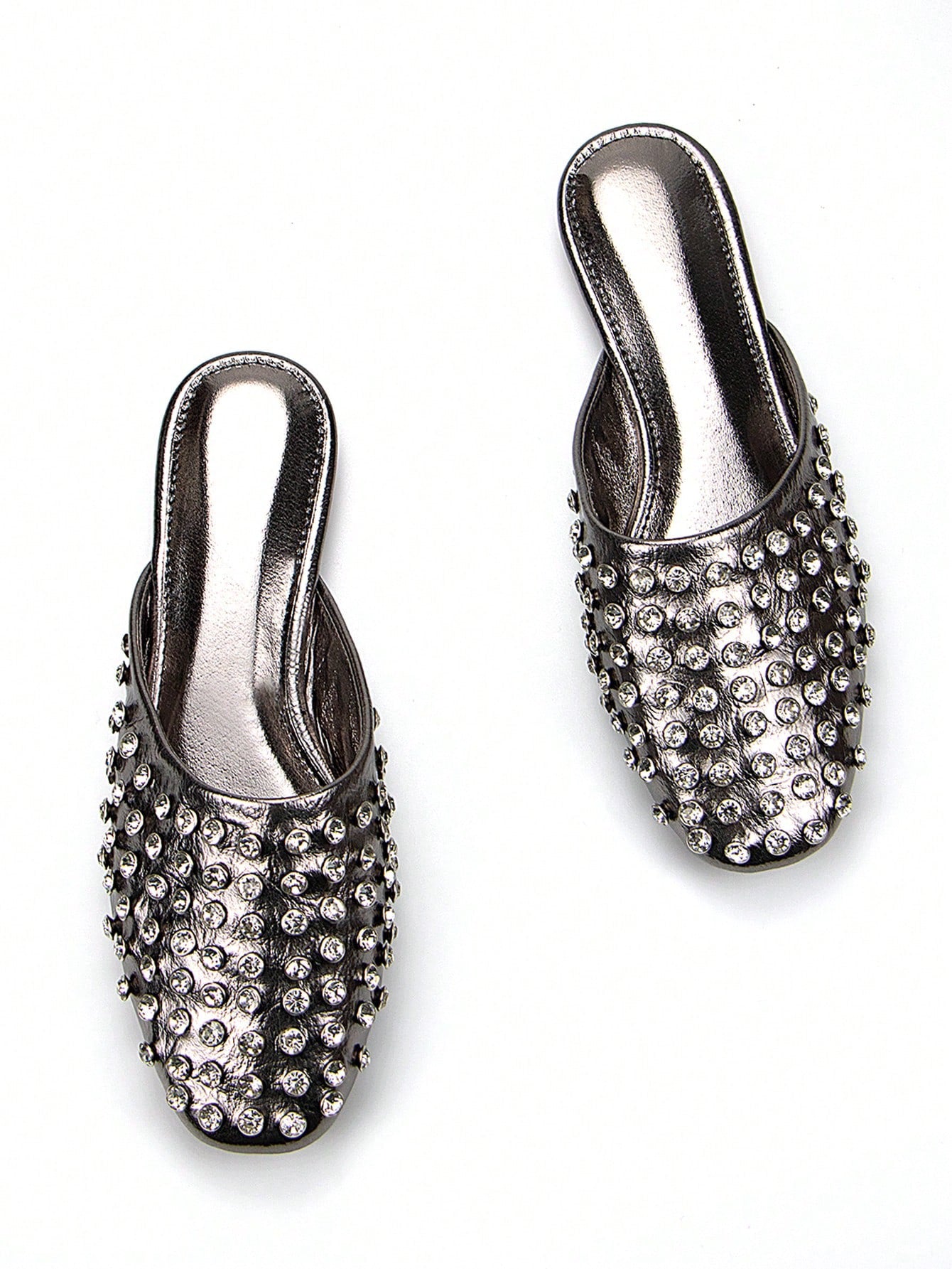 Metallic Mules