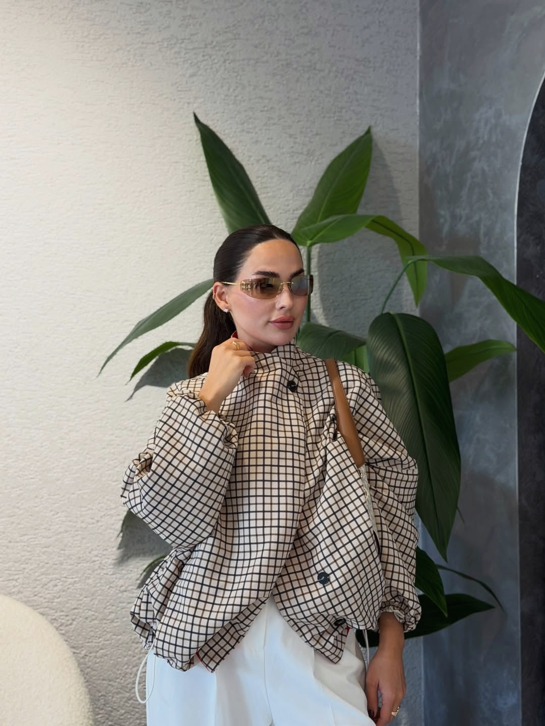 .NEW Red/Checkered Jacket