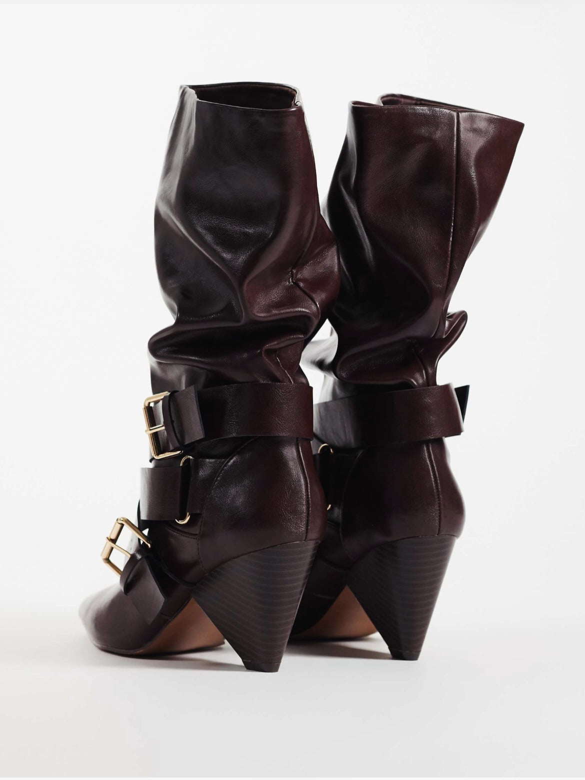.NEW Buckled Boots