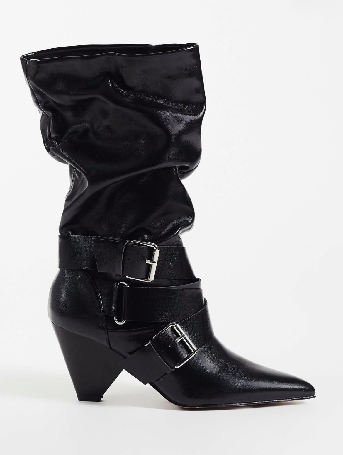 .NEW Buckled Boots