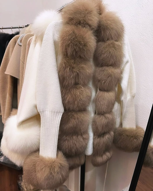 .⚜️Fox Fur Cardigan
