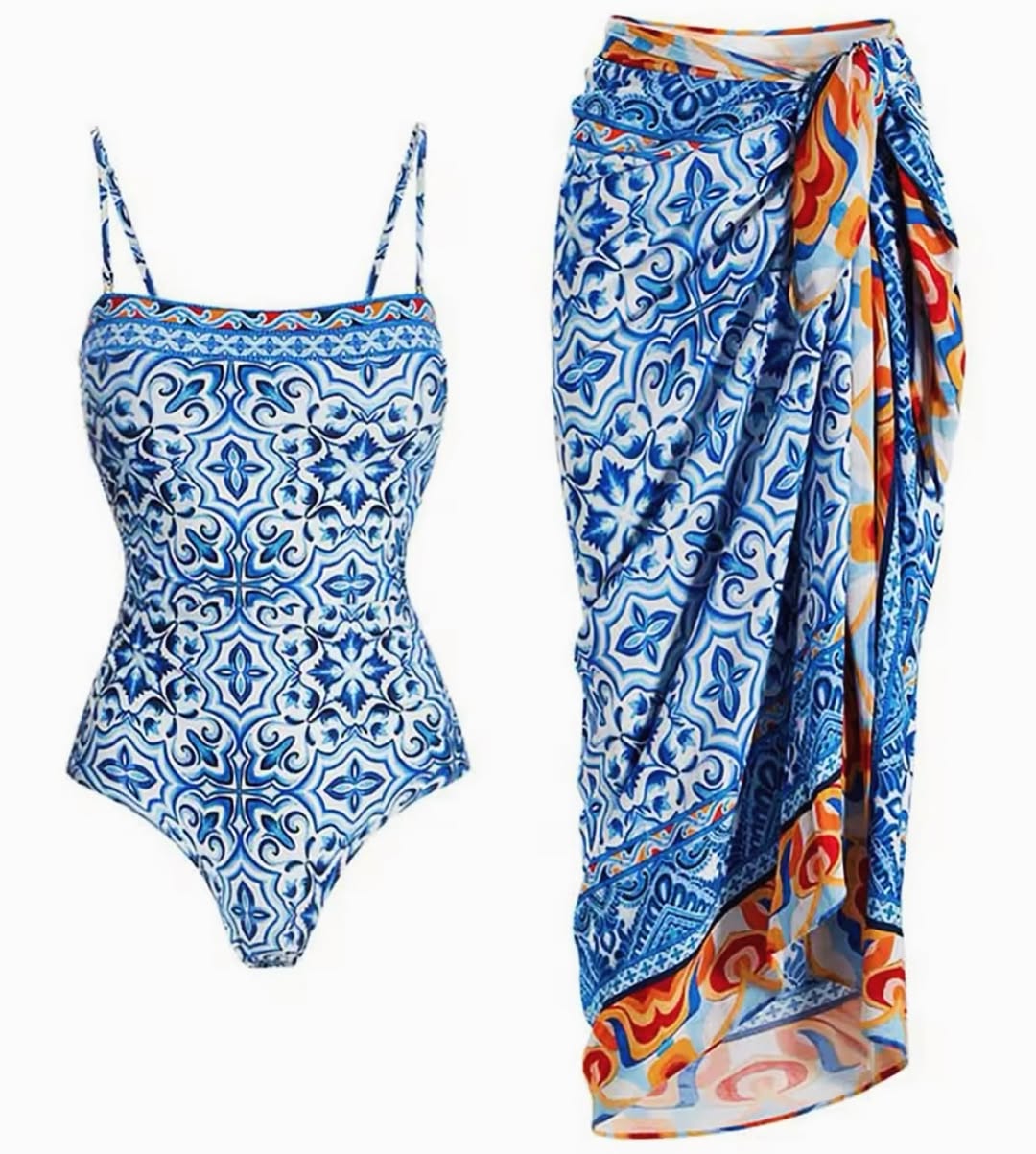 Z👙2pcs Blue Set