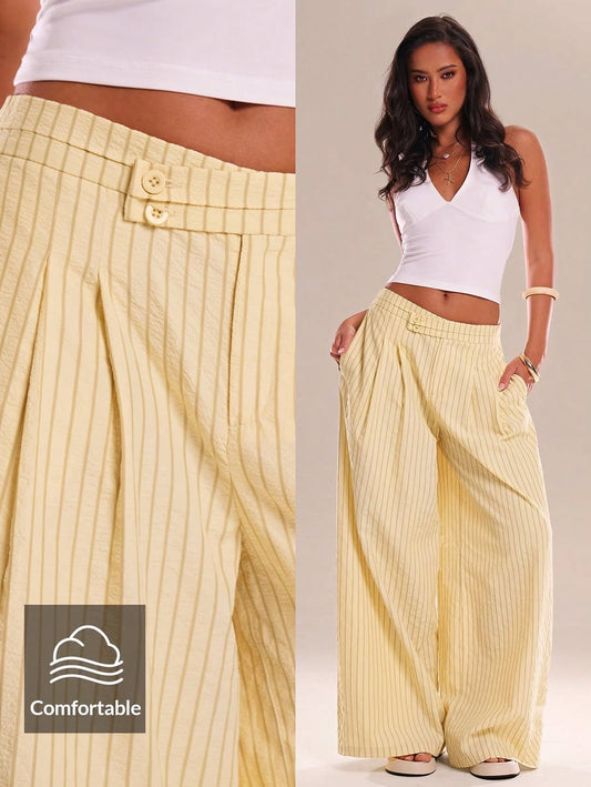 ButterYellow Wide Leg Pants
